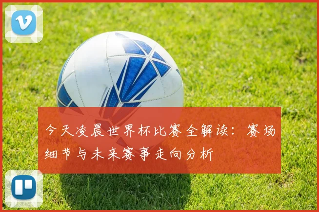 今天凌晨世界杯比赛全解读:赛场细节与未来赛事走向分析